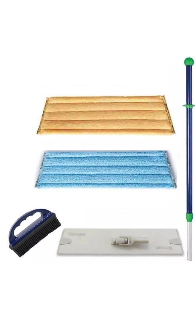 Norwex Mop System WET, DRY AND BRUSH, Furniture & Home Living