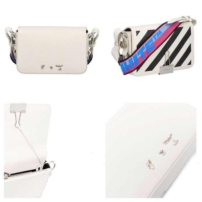 OFF WHITE Diag Mini Flap Shoulder Bag, Luxury, Bags & Wallets on Carousell