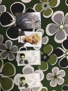 Official EXO Photocard (Overdose, XOXO, Growl)