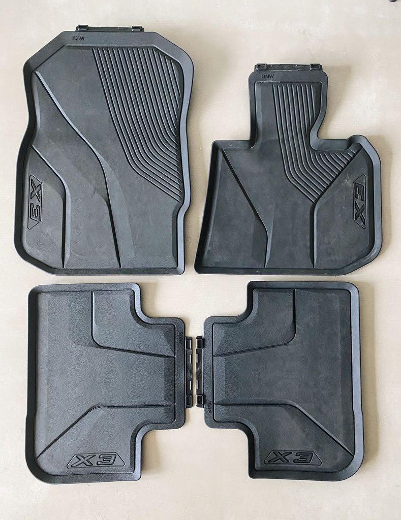 Original BMW X3 (G01) Allweather floor mats, Car Accessories