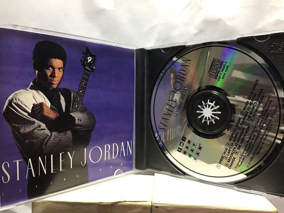 gobierno Cambiarse de ropa ira ORIGINAL US PRESS Stanley Jordan - Flying Home OOP 1988 USA CD Anubis Jazz,  Hobbies & Toys, Music & Media, CDs & DVDs on Carousell