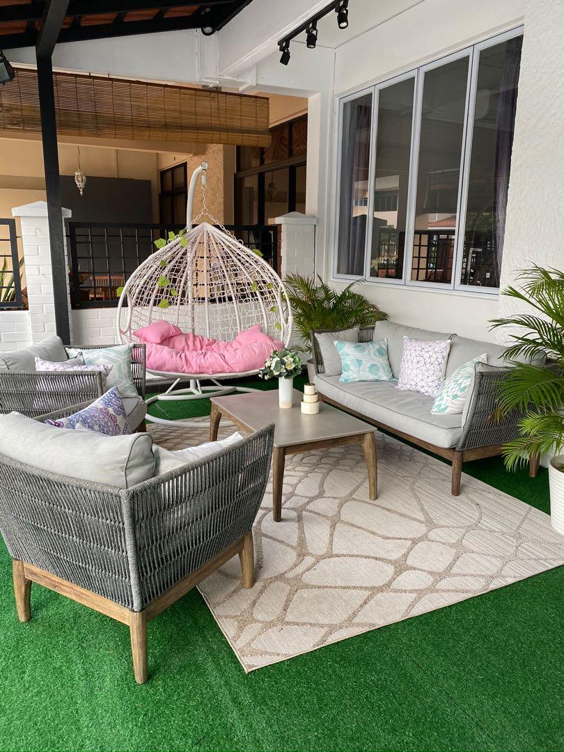 Diy outdoor swing 2025 chair