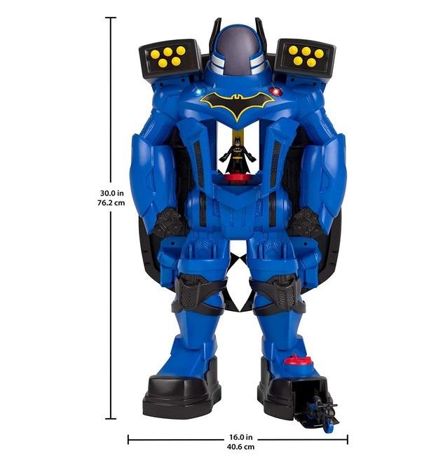 Over 2 ft Fisher Price Imaginext DC Super Friends Batbot Xtreme Batman Robot Giant Hobbies Toys Toys Games on Carousell