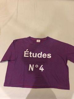 Oversized Crop Tee Kaos
