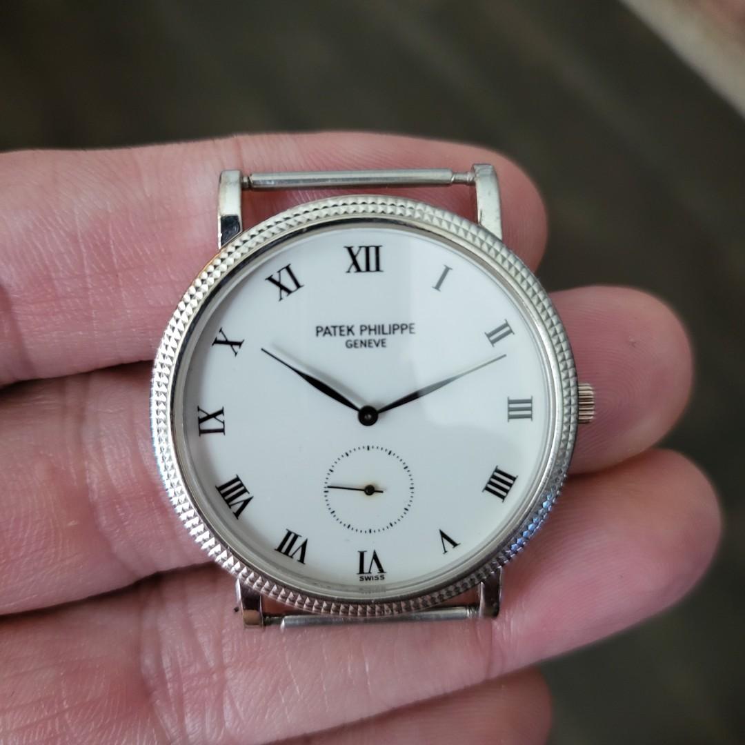 Patek Calatrava 3919G White Gold Rare Vintage