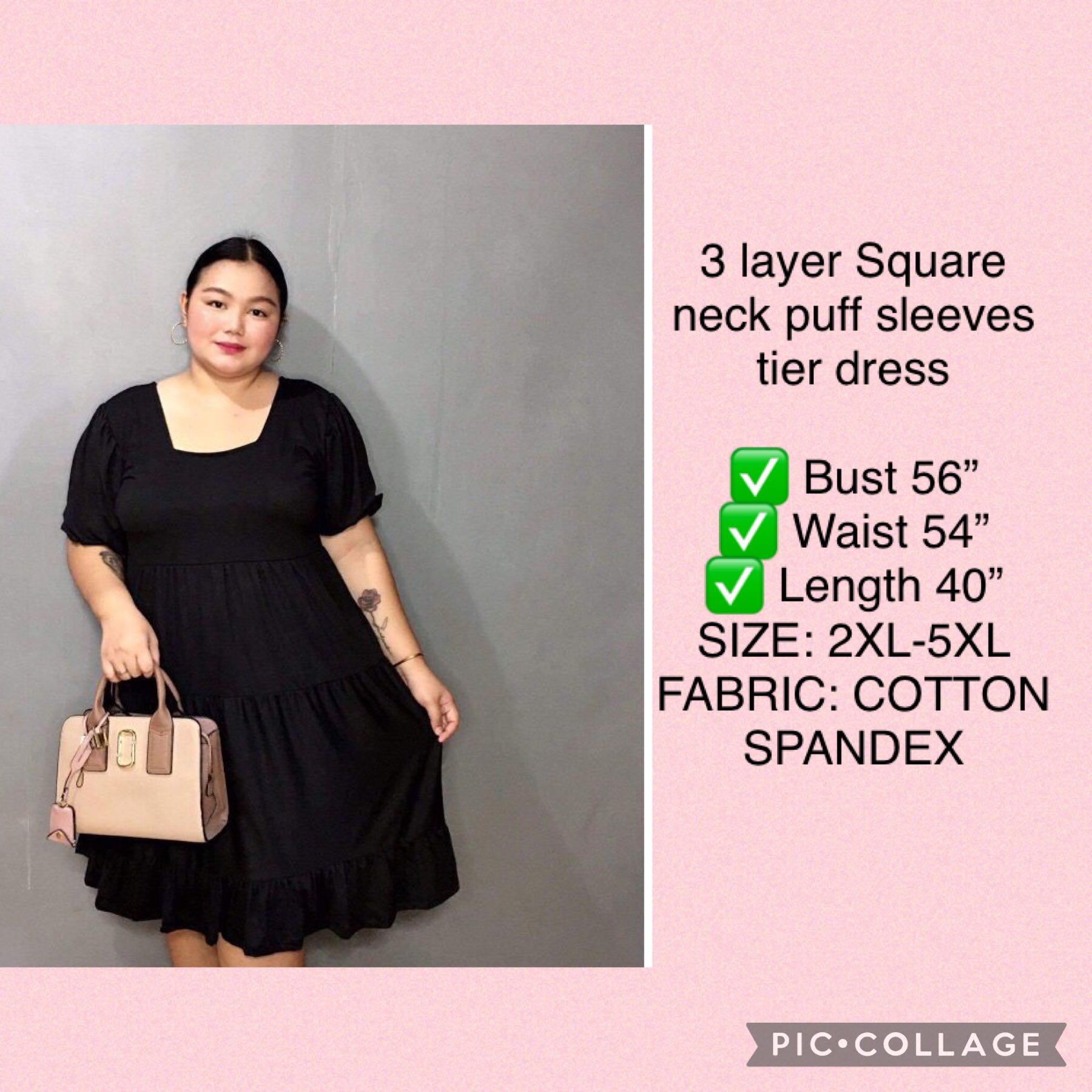 Plus size dress 2xl-5xl, Women's 