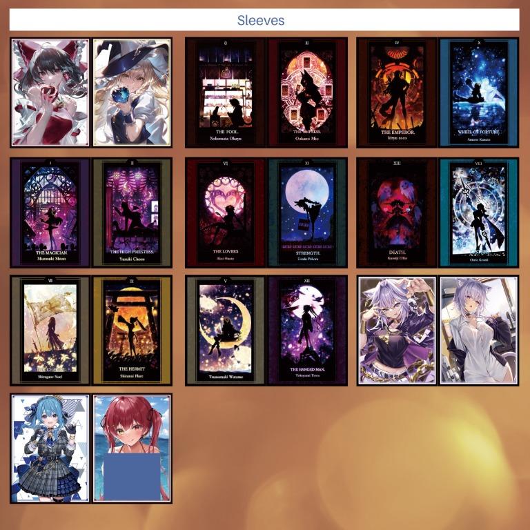 [PO] Comiket, Event Anime Card Sleeves (Hololive Yugioh Touhou Tarot