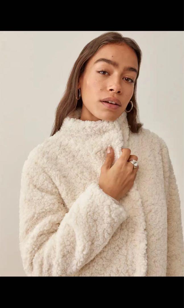 Reformation teddy coat new arrivals