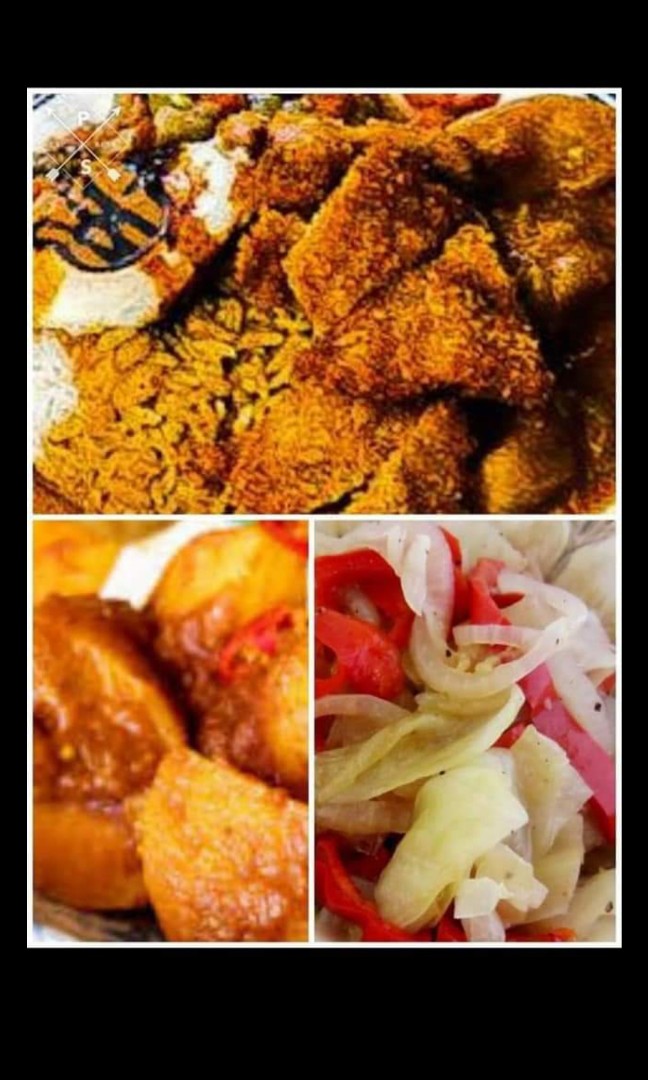 Rice rice rice Nasi nasi nasi sets Black Pepper Chop Rice set