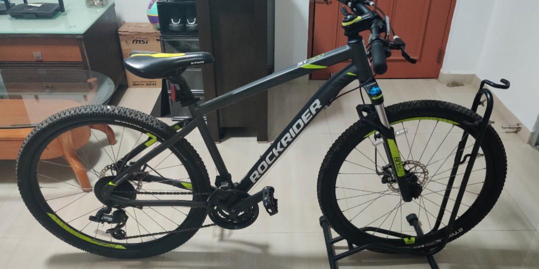Mtb rockrider 520 s gris 27 5 sales
