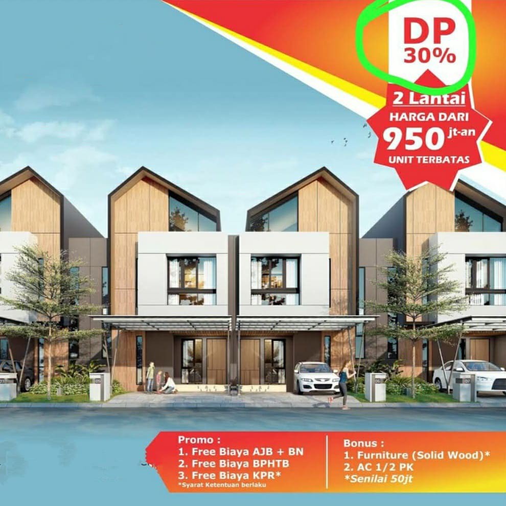 Rumah Modern 2 Lantai Di Cipayung Jakarta Timur