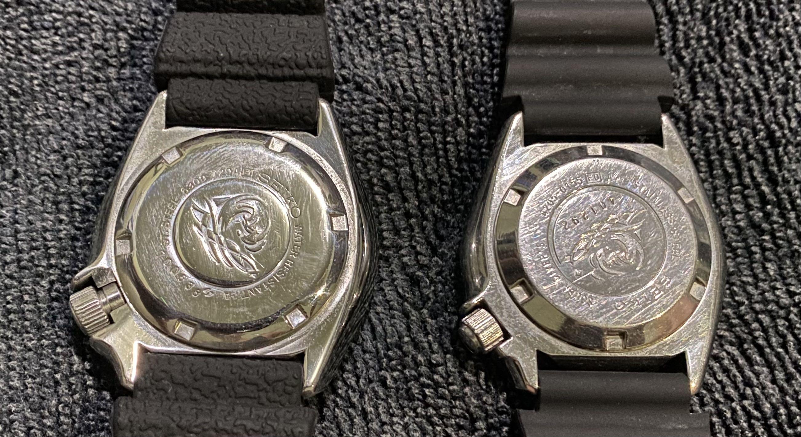 Seiko divers 6309 (Category: Men's Watches) located in San Juan City. Submitted by johnarc21 (Listing ID 1122825288, Image 2). Description: Authentic Seiko 6309 After market hands bezel (comes with orig hands bezel) PRICE 6700ph. Authentic Seiko 4205 Price at 4,500Ph BOTH OPEN FOR TRADE WITH SAME VALUE. .