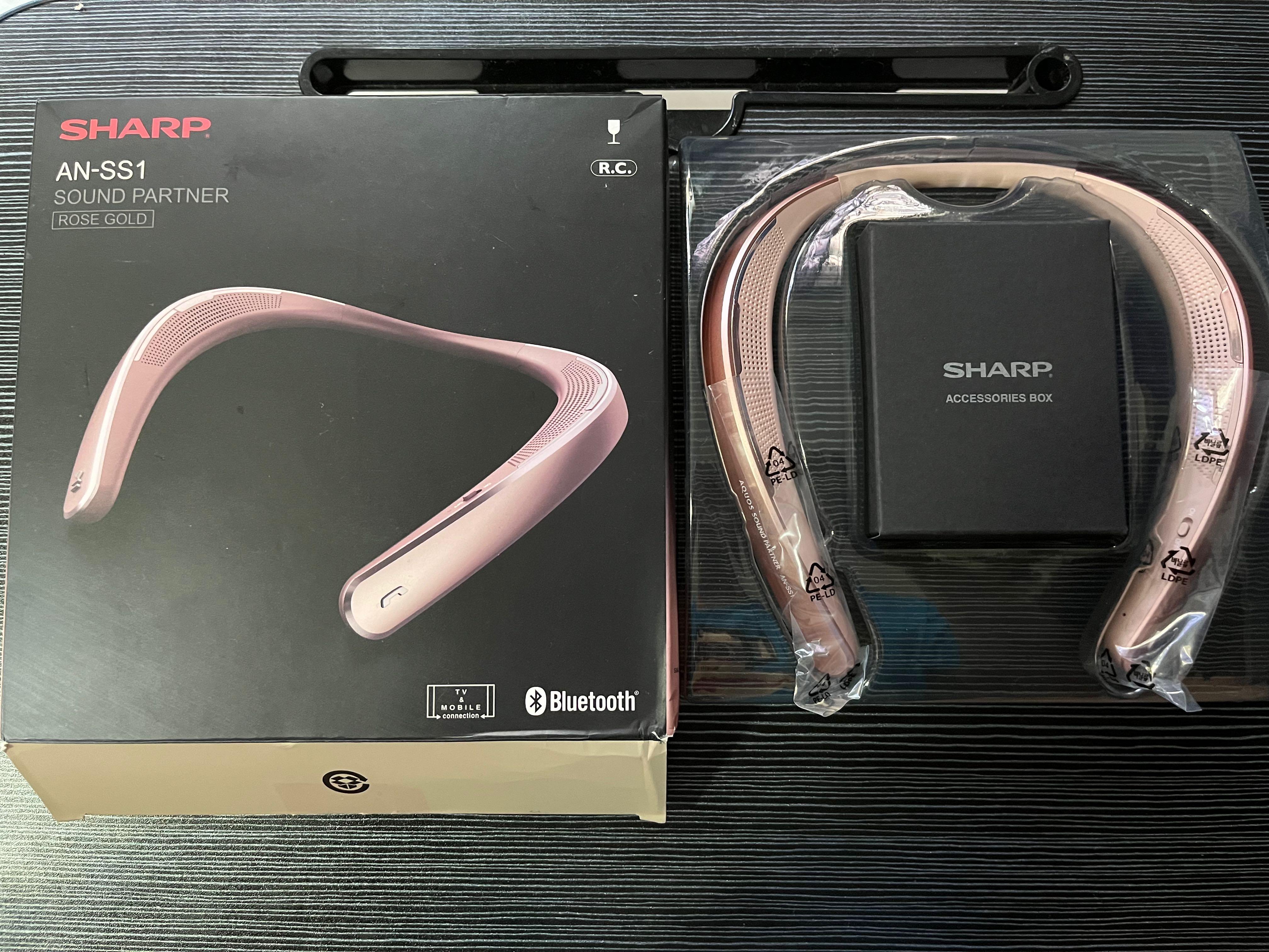 Sharp Headset Shock Sharp an-ss1 headset Bluetooth , Audio, Headphones & Headsets on Carousell