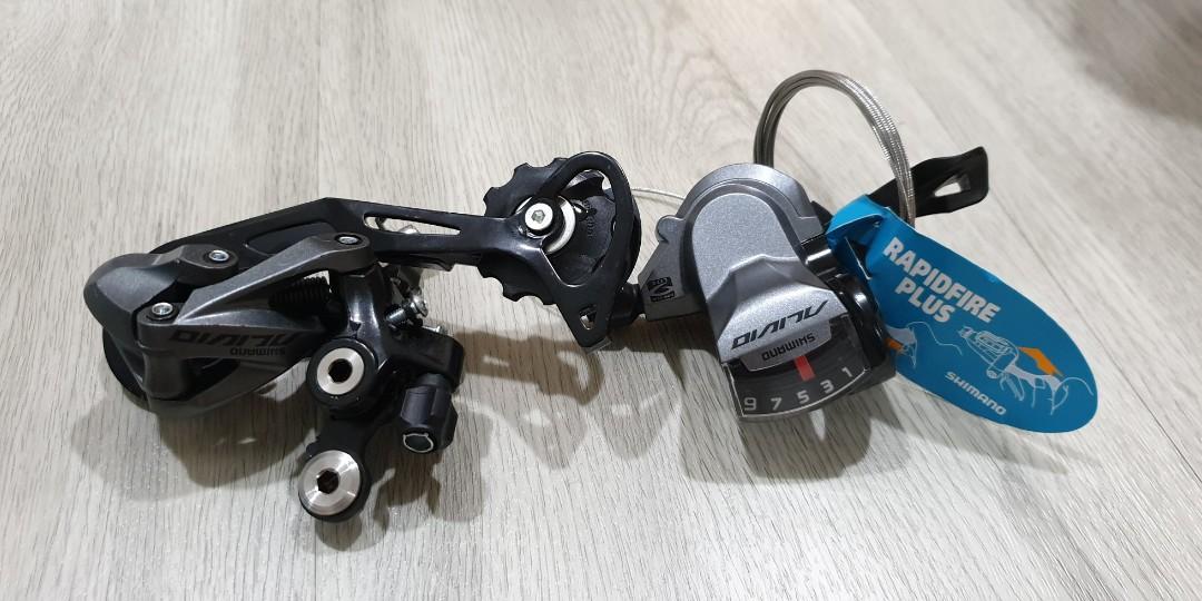 Shimano Alivio 9s Shifter Rear Derailleur Sports Equipment Bicycles Parts Parts Accessories On Carousell