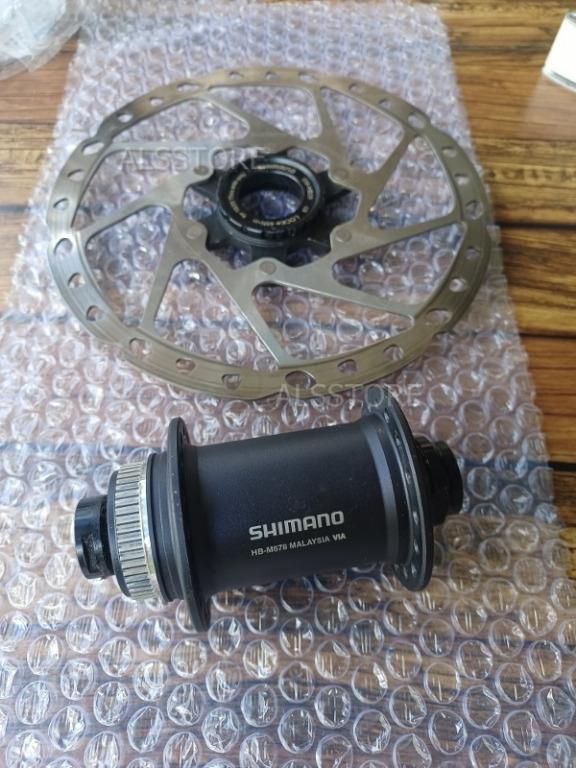 New Shimano SLX HB-M678 Front Hub Centerlock Disc Brake 15x100 TA 32H w Lockring 