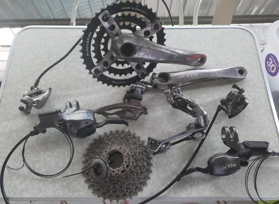 Shimano XTR Group Set with Duo Shifters for MTB mountain bike