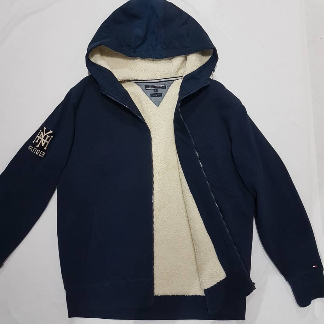 tommy sherpa jacket