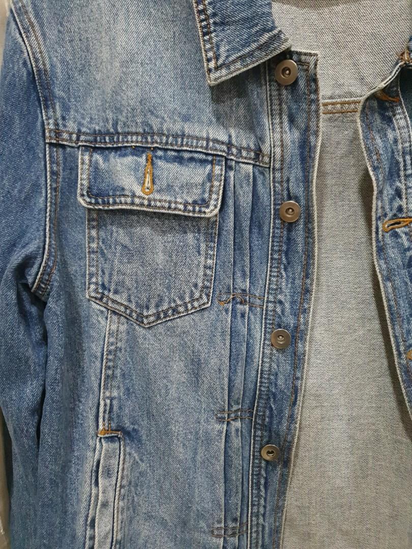 Topman denim jacket jeans unisex 