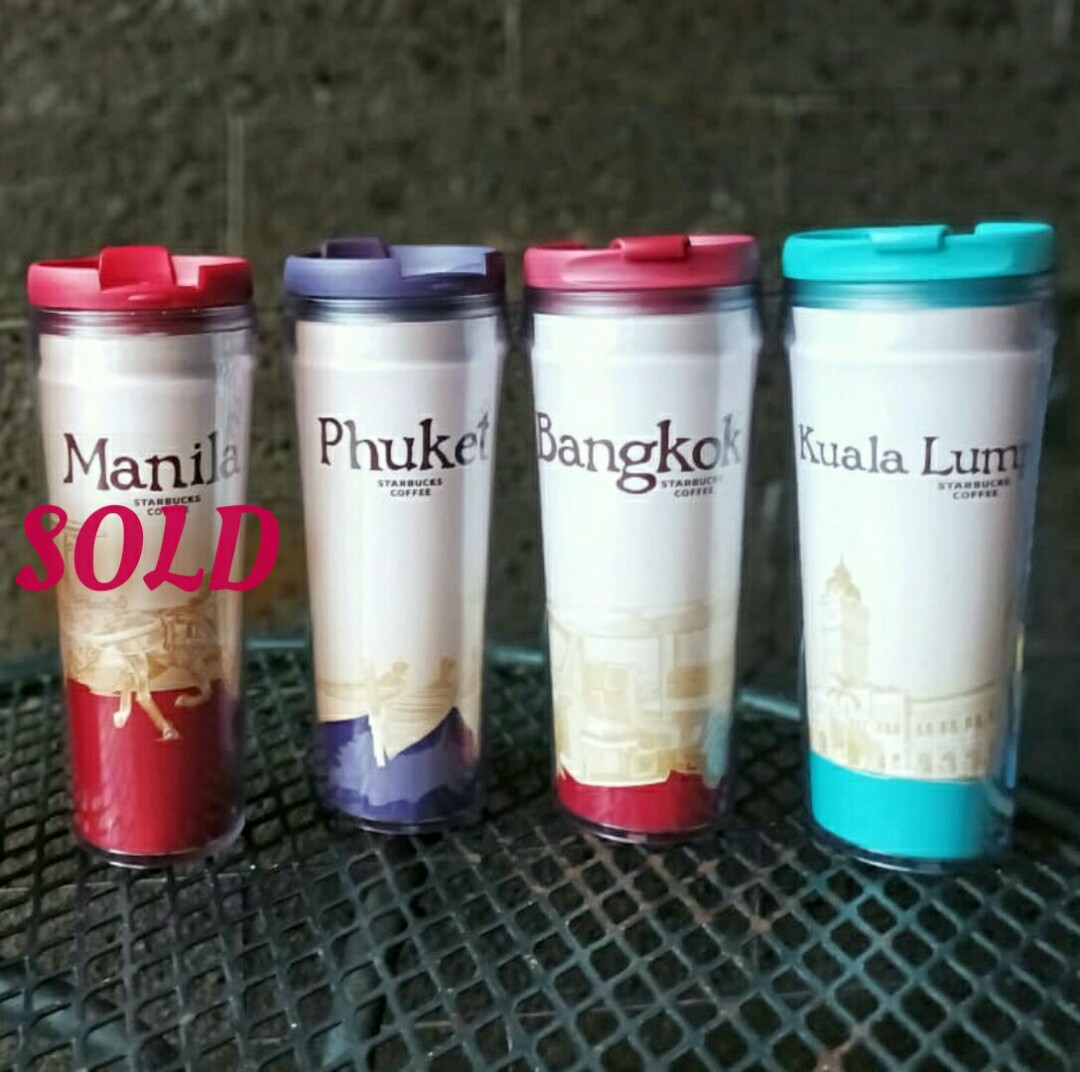 Tumbler Starbucks (BARU) City Edition Asia Tenggara, Kitchen & Appliances di Carousell