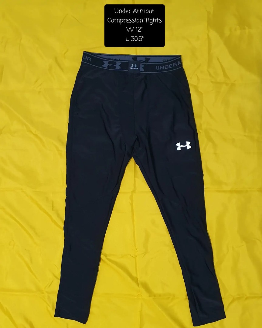 UNDER ARMOUR compression pants, Men's Fashion, Activewear on Carousell