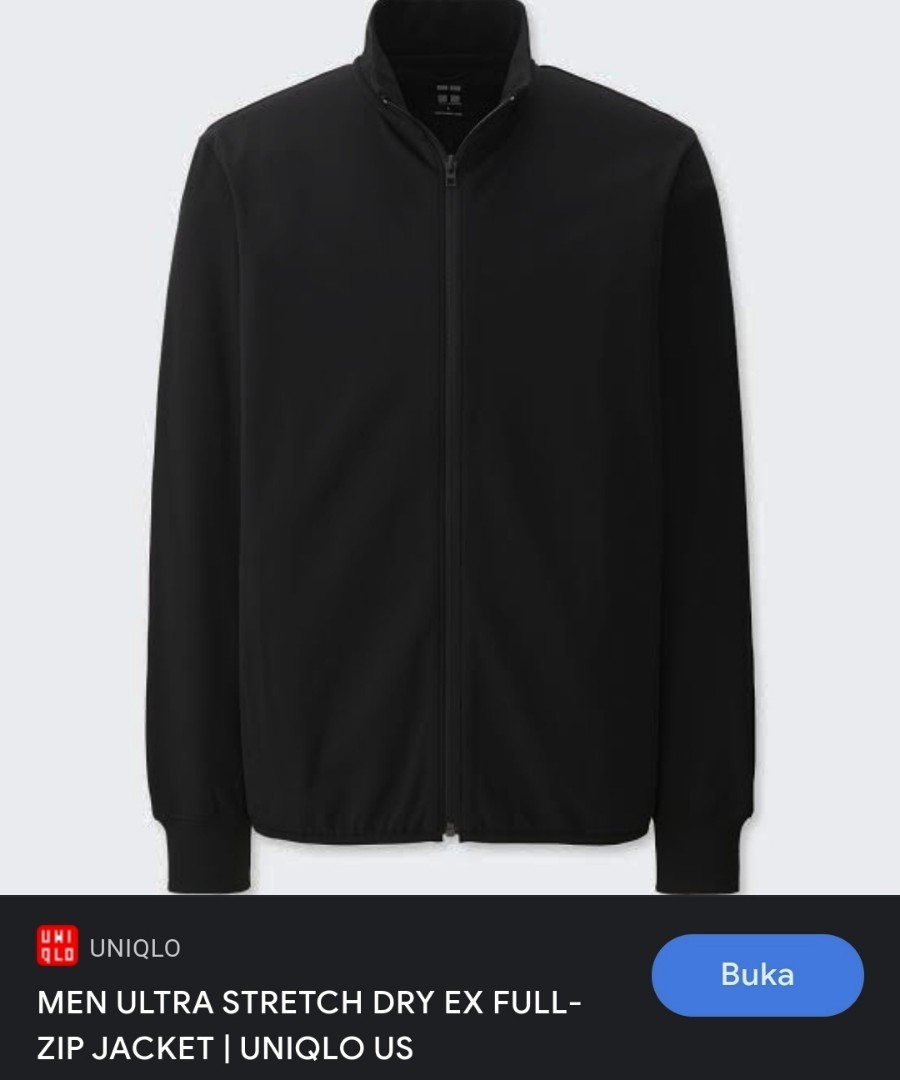 UNIQLO MEN Ultra Stretch Dry Ex Full-Zip Jacket