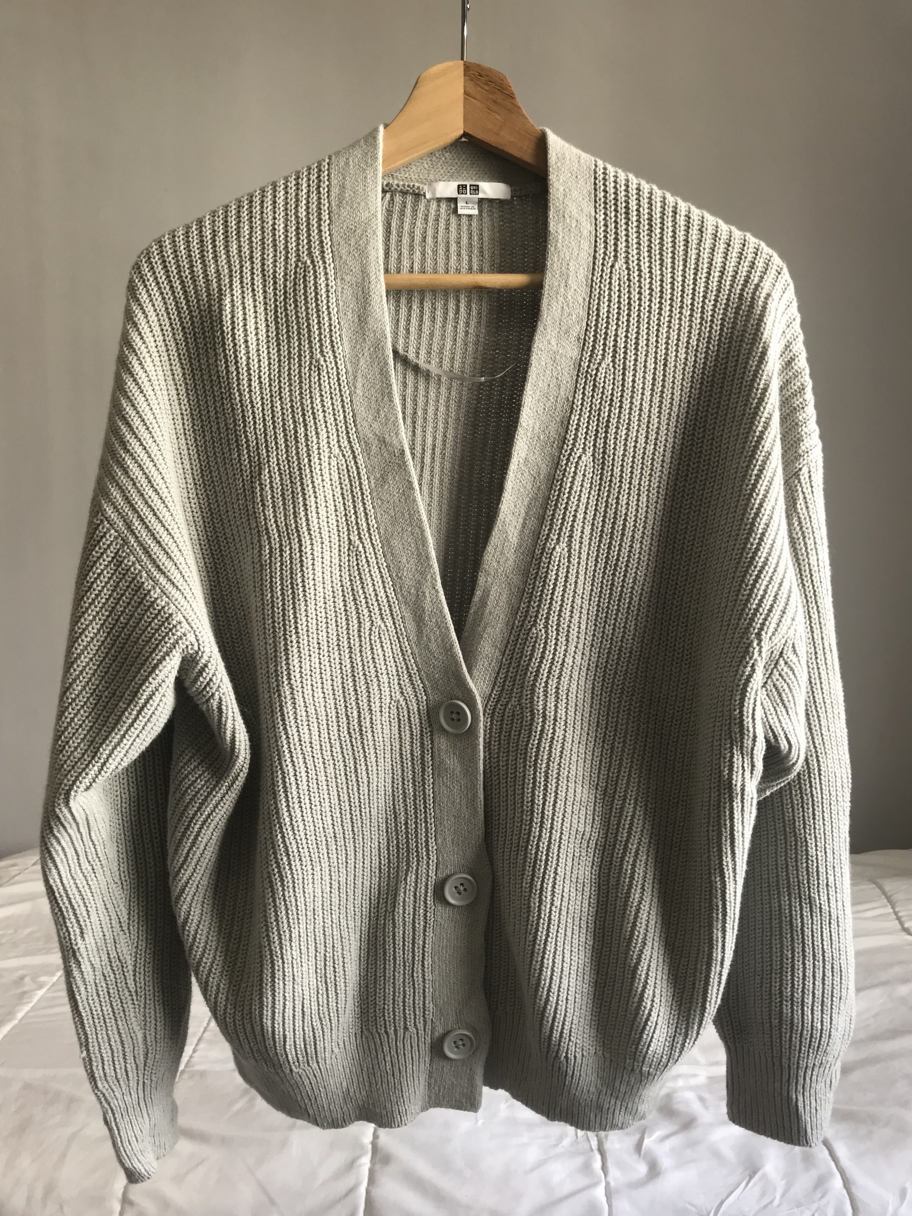 Uniqlo top knit cardigan