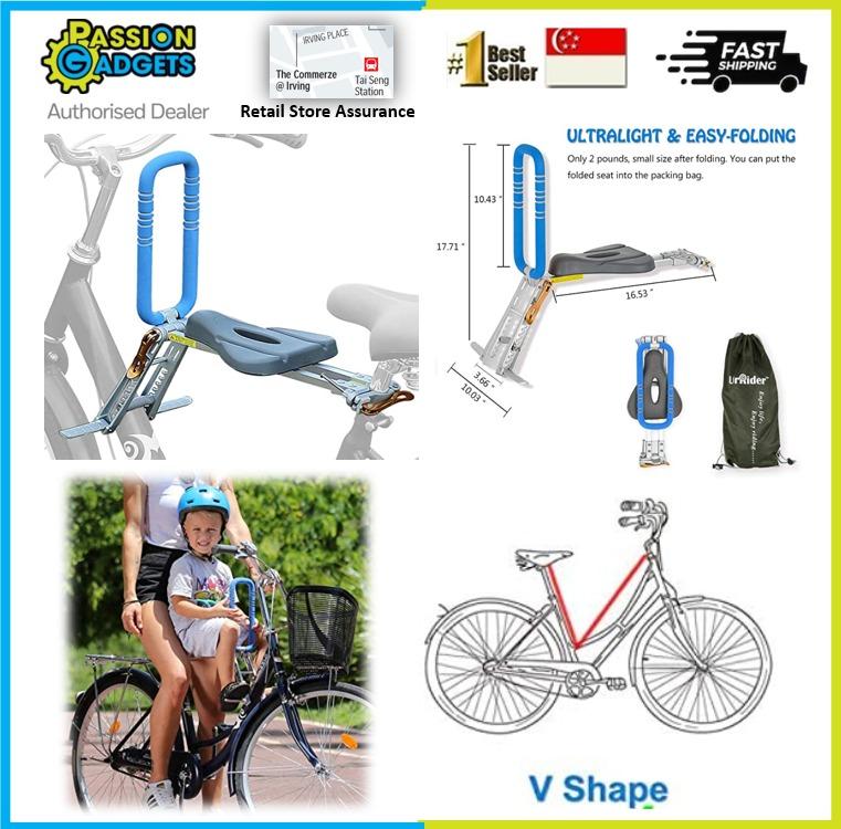Brompton child seat front clearance