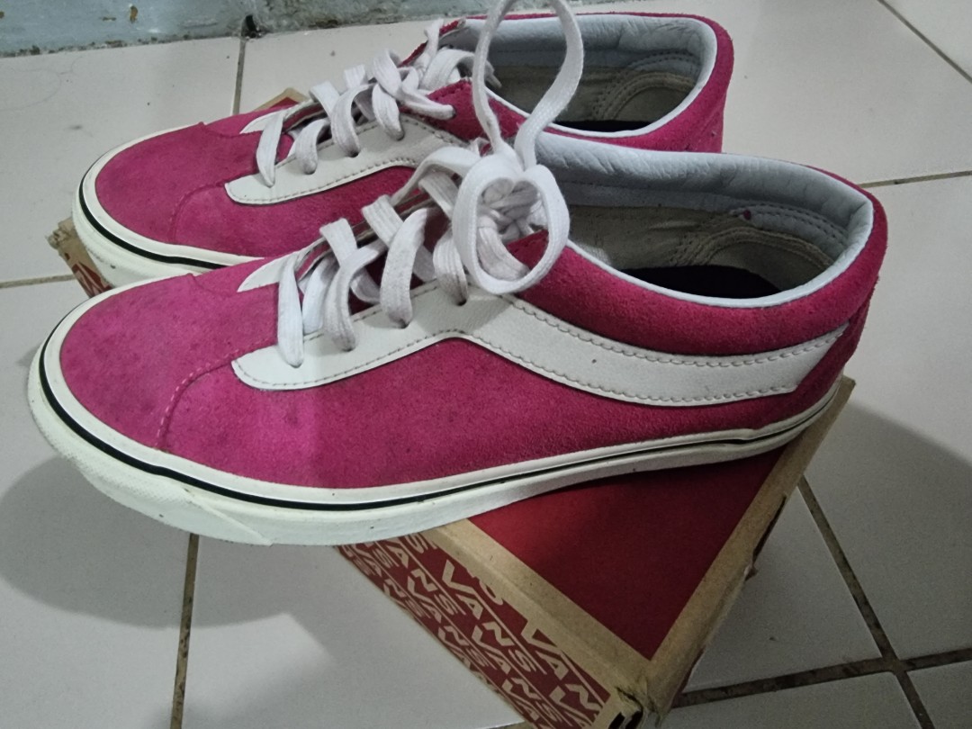 Vans bold ni pink store