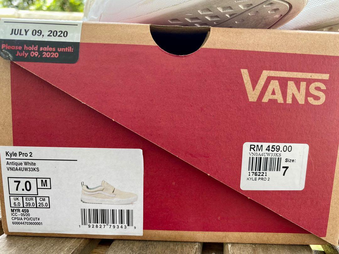 Vans Kyle Walker Pro 2 Skate Shoes - Antique White, Men's Fashion,  Footwear, Sneakers on Carousell