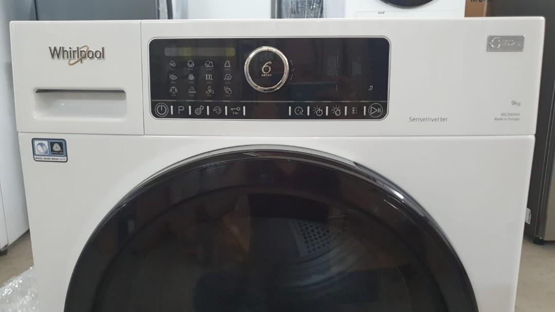 WHIRLPOOL HEAT PUMP DRYER ModelHSCX90424, TV & Home Appliances, Washing Machines and Dryers on