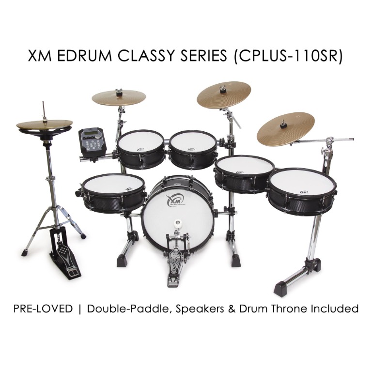 XM Electronic Drum Classy Series (CPLUS110SR), Hobbies & Toys, Music