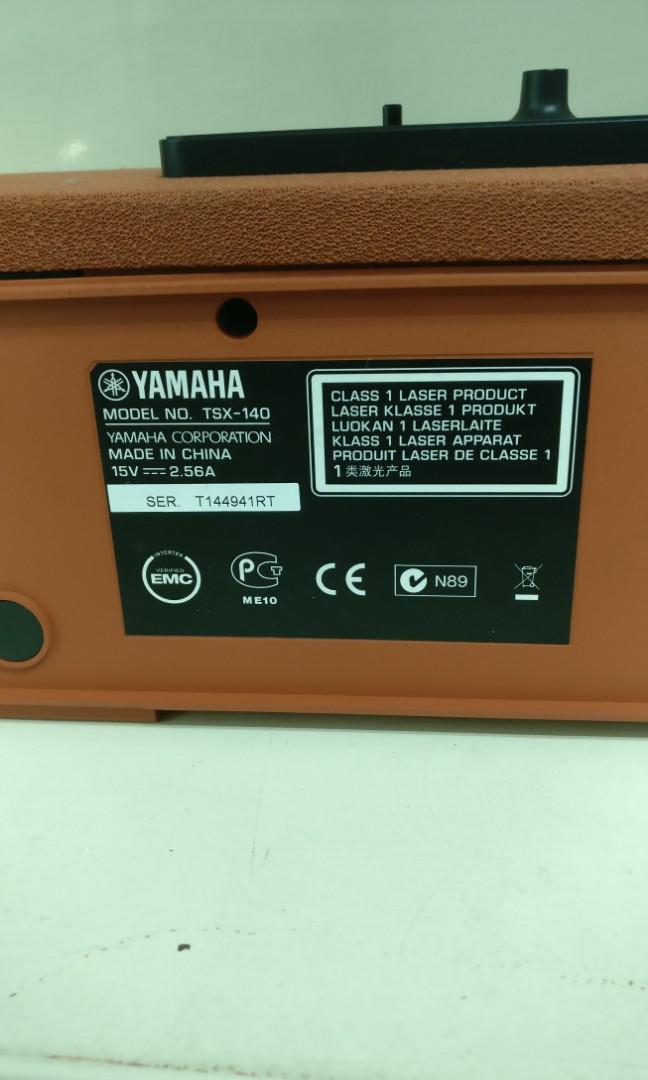 Yamaha Desktop Audio System TSX140 rosak / faulty / display, Audio
