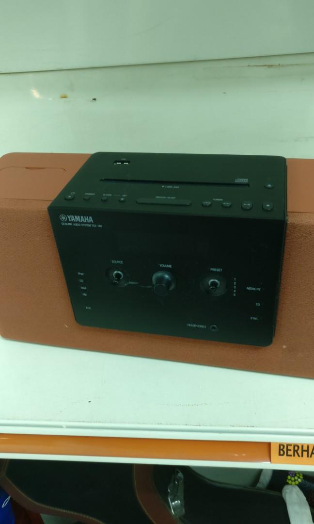 Yamaha Desktop Audio System TSX140 rosak / faulty / display, Audio