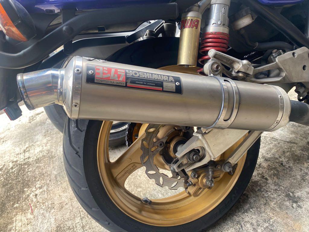 Yoshimura exhaust Pipe, Motorcycles, Motorcycle Accessories on Carousell