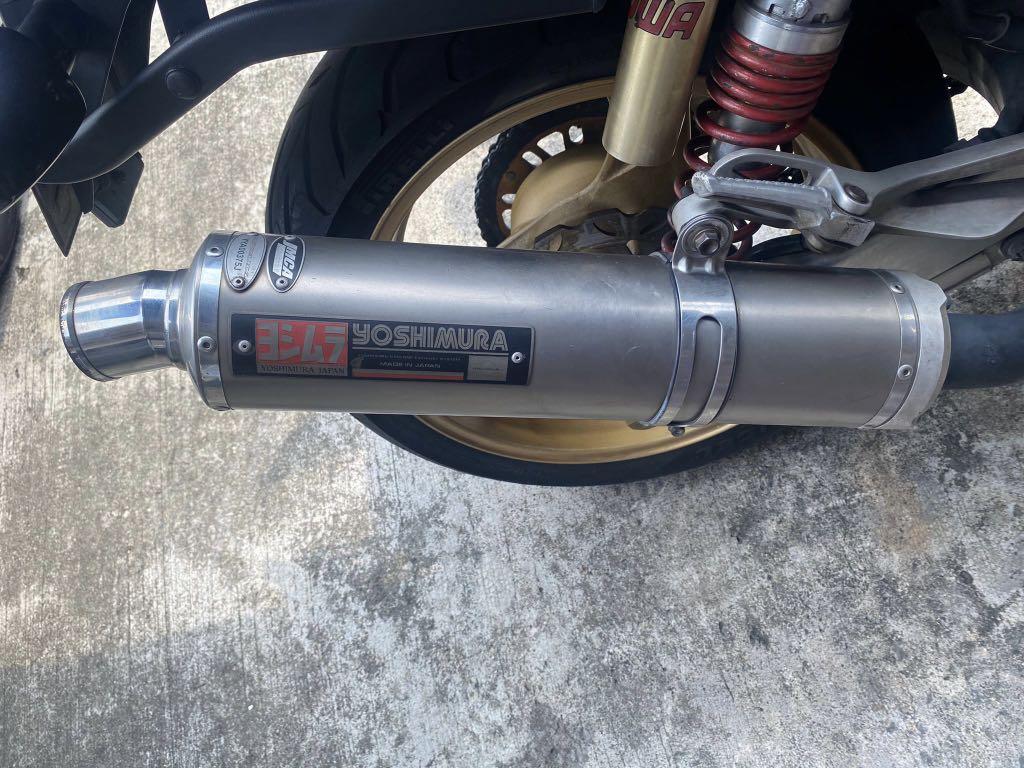 Yoshimura exhaust Pipe, Motorcycles, Motorcycle Accessories on Carousell