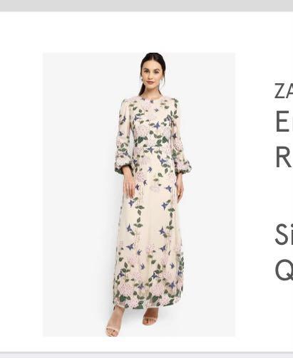 Zalia floral on sale dress