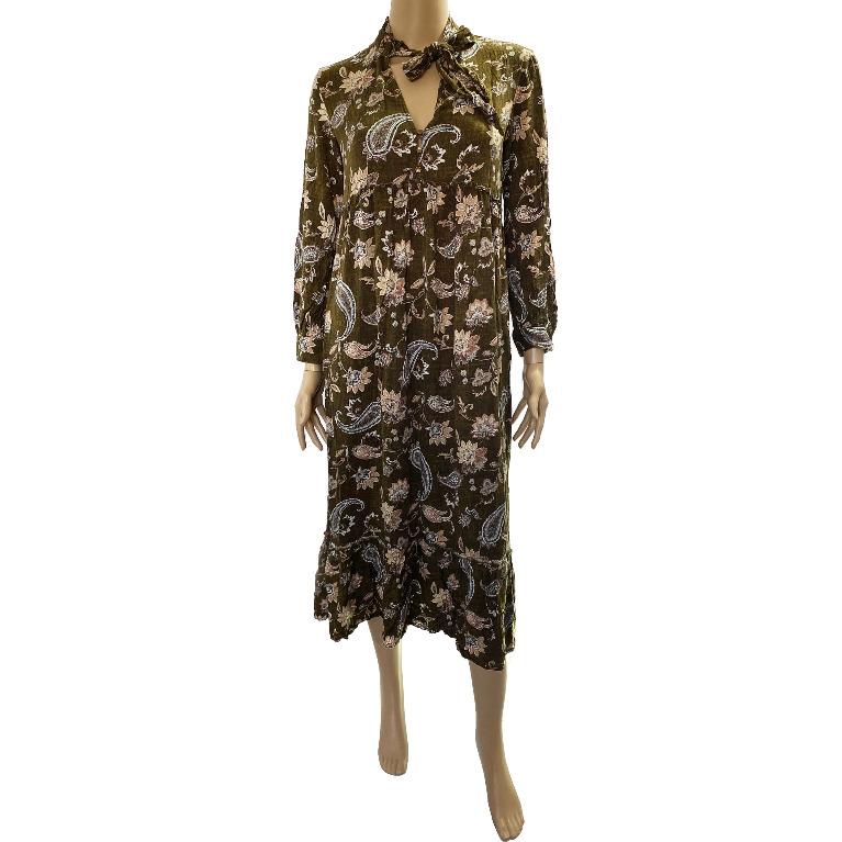 chinese dress ladies Carmel Paisley Dress – Jennafer Grace