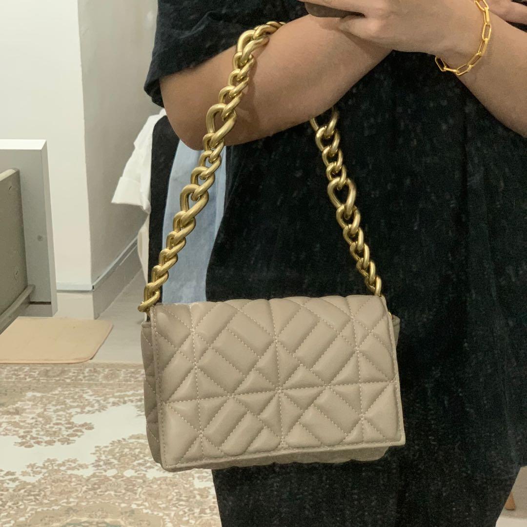 Bag Review: Zara Quilted Chain Shoulder Bag 