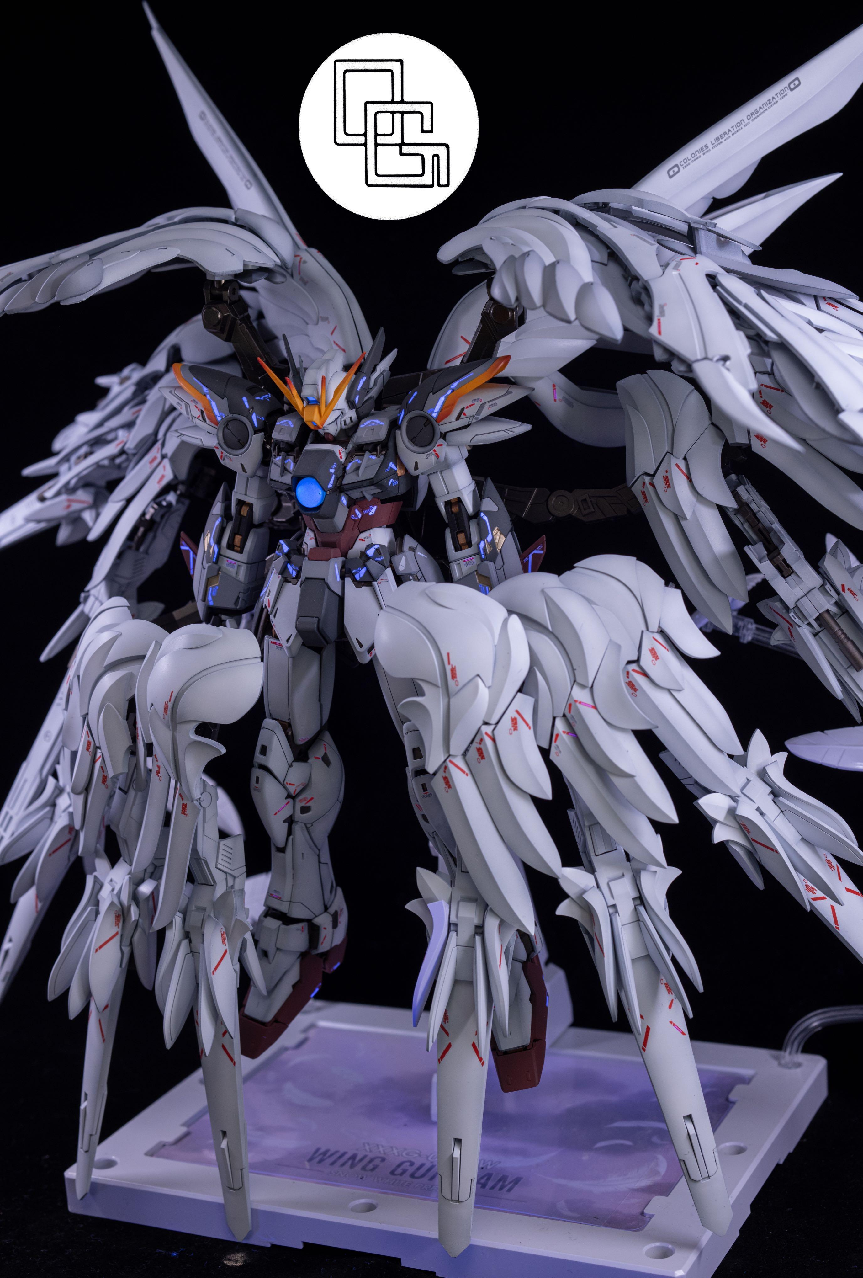 1/100 MG Wing Zero Gundam EW Ver.KA Snow White 白雪姬custom mg hg