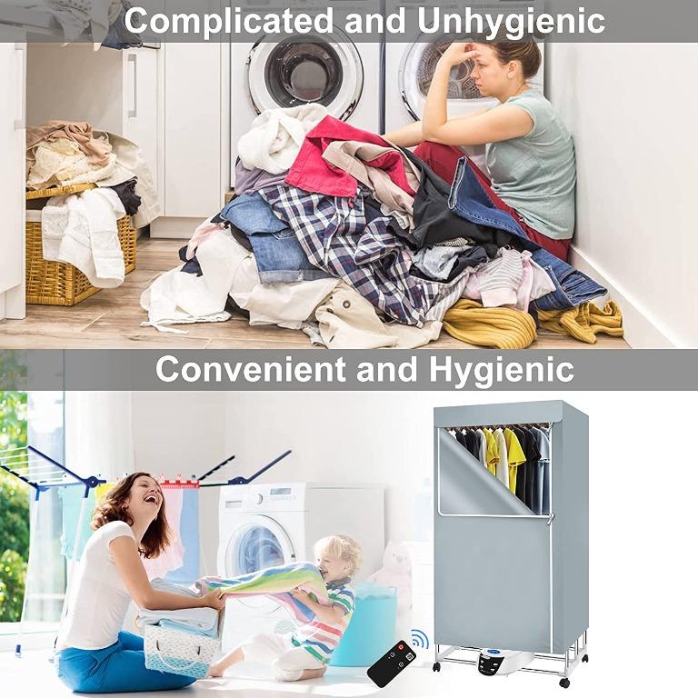 11846) Innotic Clothes Dryer Portable Clothes Drying Rack 3 Tier ...