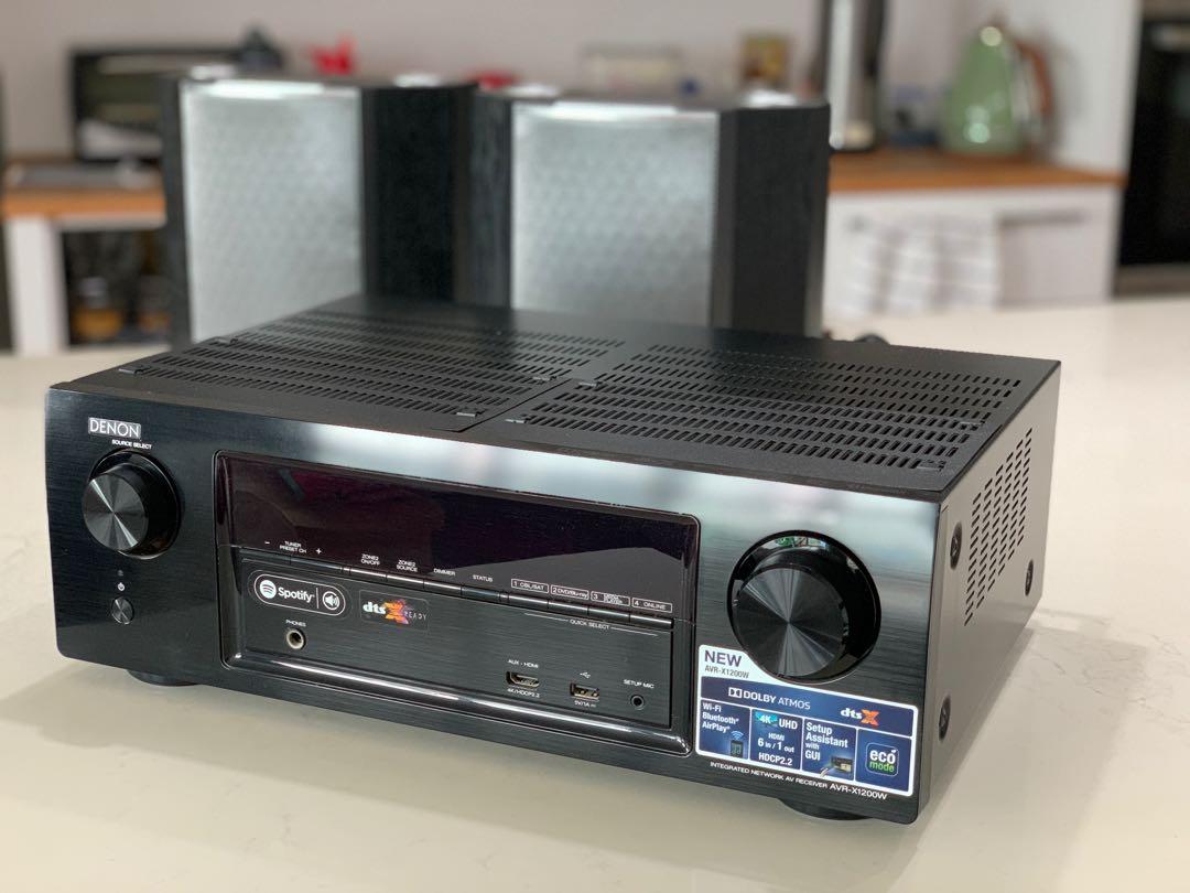 5.1 Surround Sound System for Home Theatre Denon AVRX1200W JBL