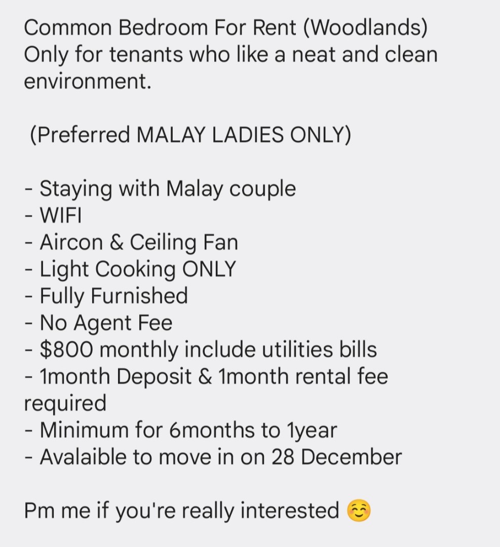 780d Woodlands Crescent Woodlands Dew Property Rentals Room Rentals On Carousell