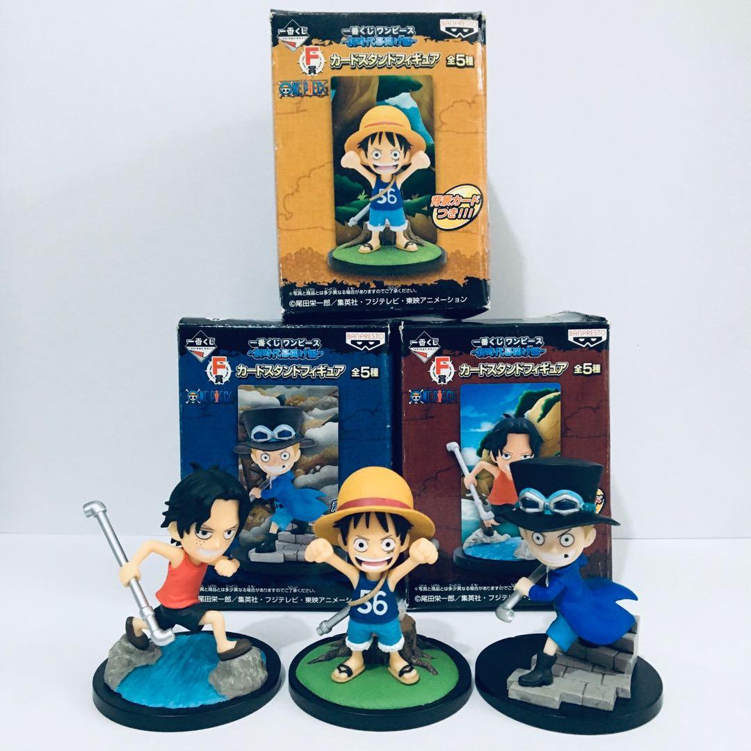 Ace Sabo Luffy Asl Card Stand Figure One Piece Ichiban Kuji Hobbies Toys Toys Games On Carousell