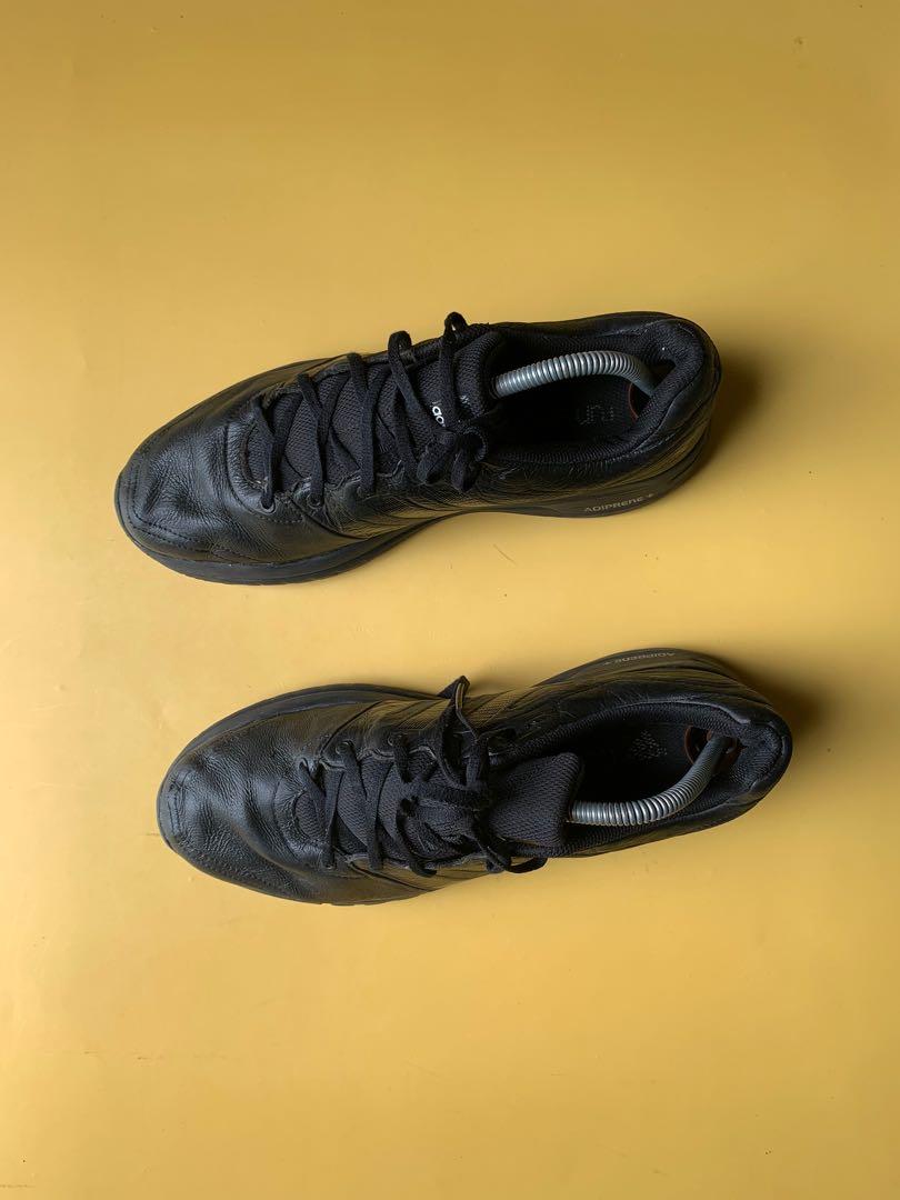 Adidas duramo 6 leather black clearance