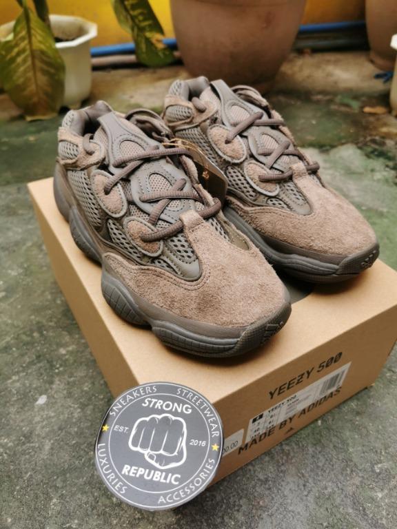 代引き不可代引き不可ADIDAS YEEZY 500 CLAY BROWN 27.5cm スニーカー