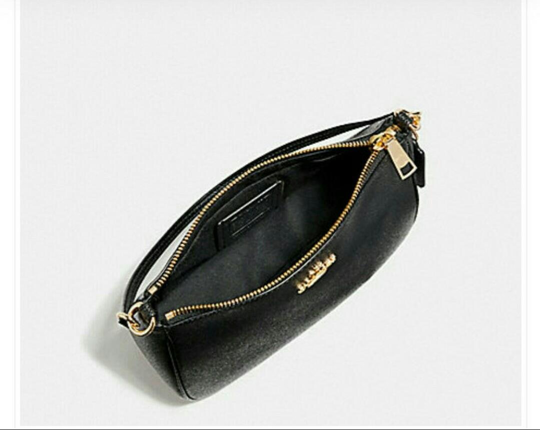 Authentic Coach Top Handle Pouch (COACH F25591), Women's Fashion, Bags