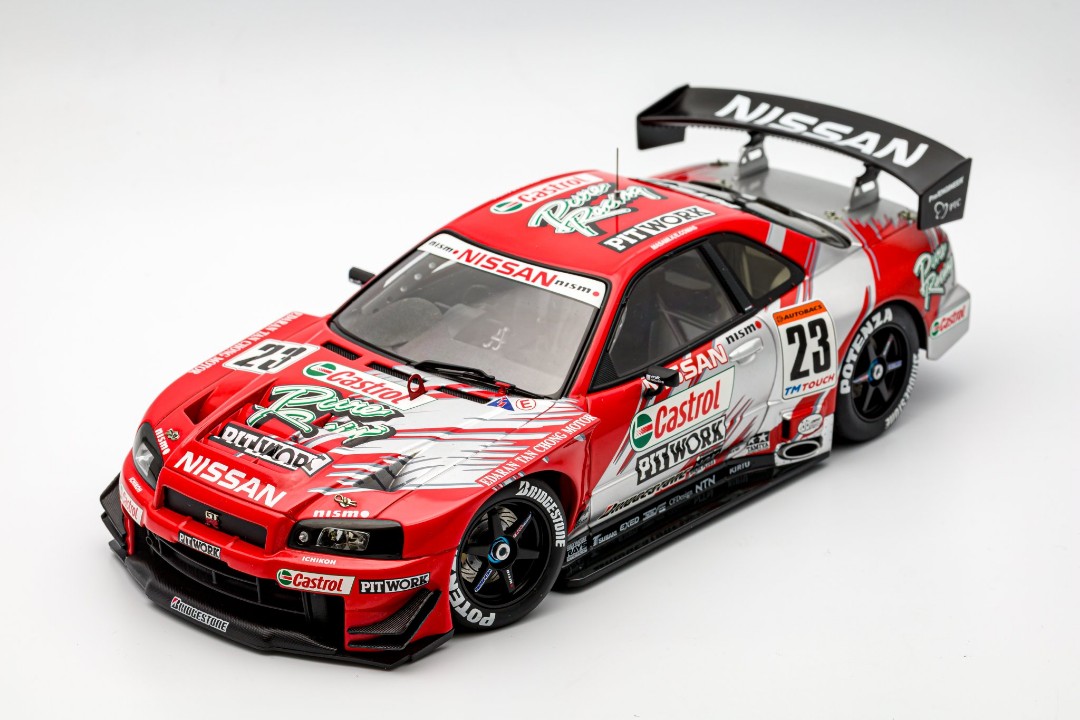 AUTOart 1/18 NISSAN SKYLINE GT-R JGTC 2002 CASTROL