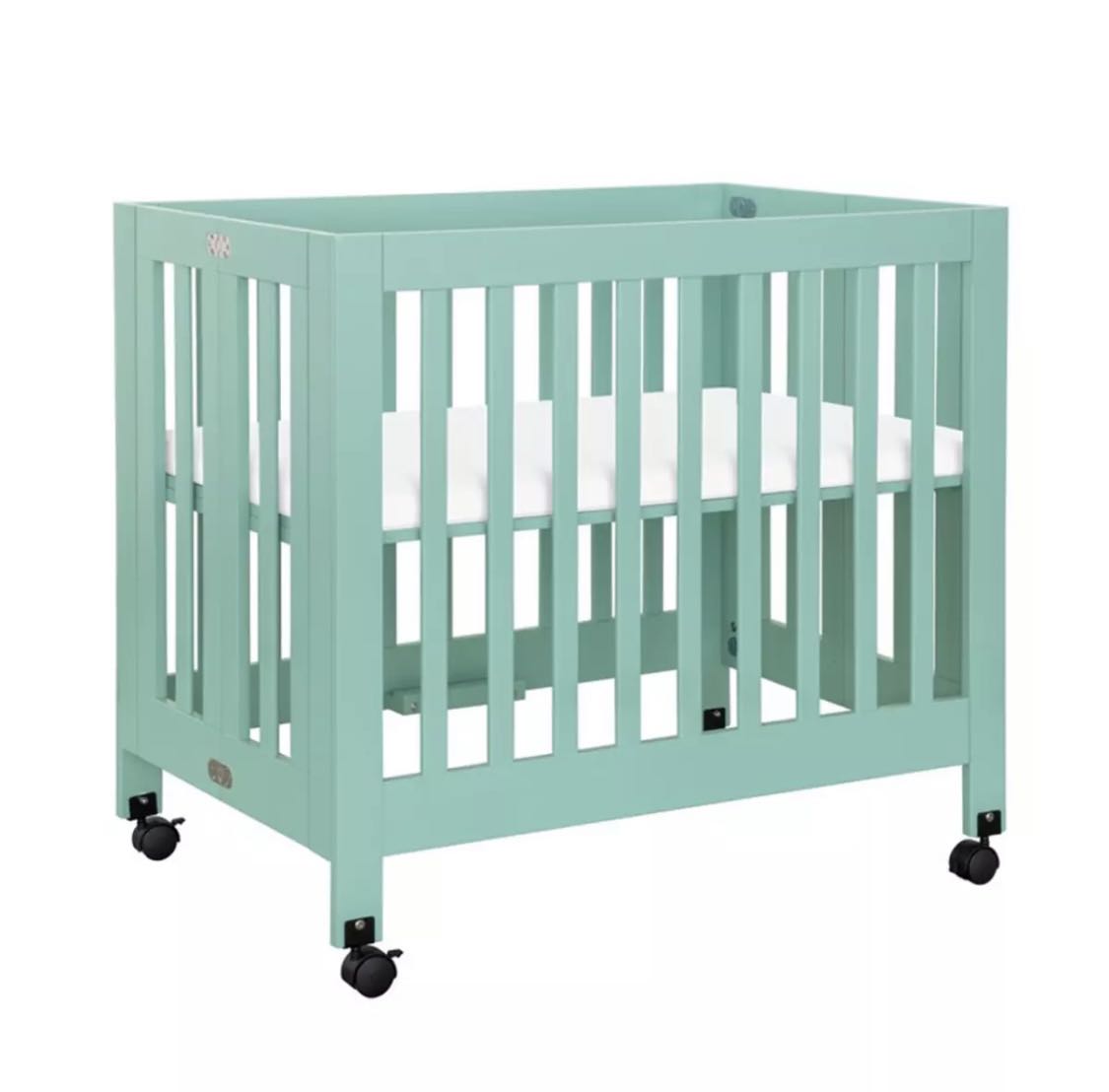 Babyletto origami mini crib lagoon clearance