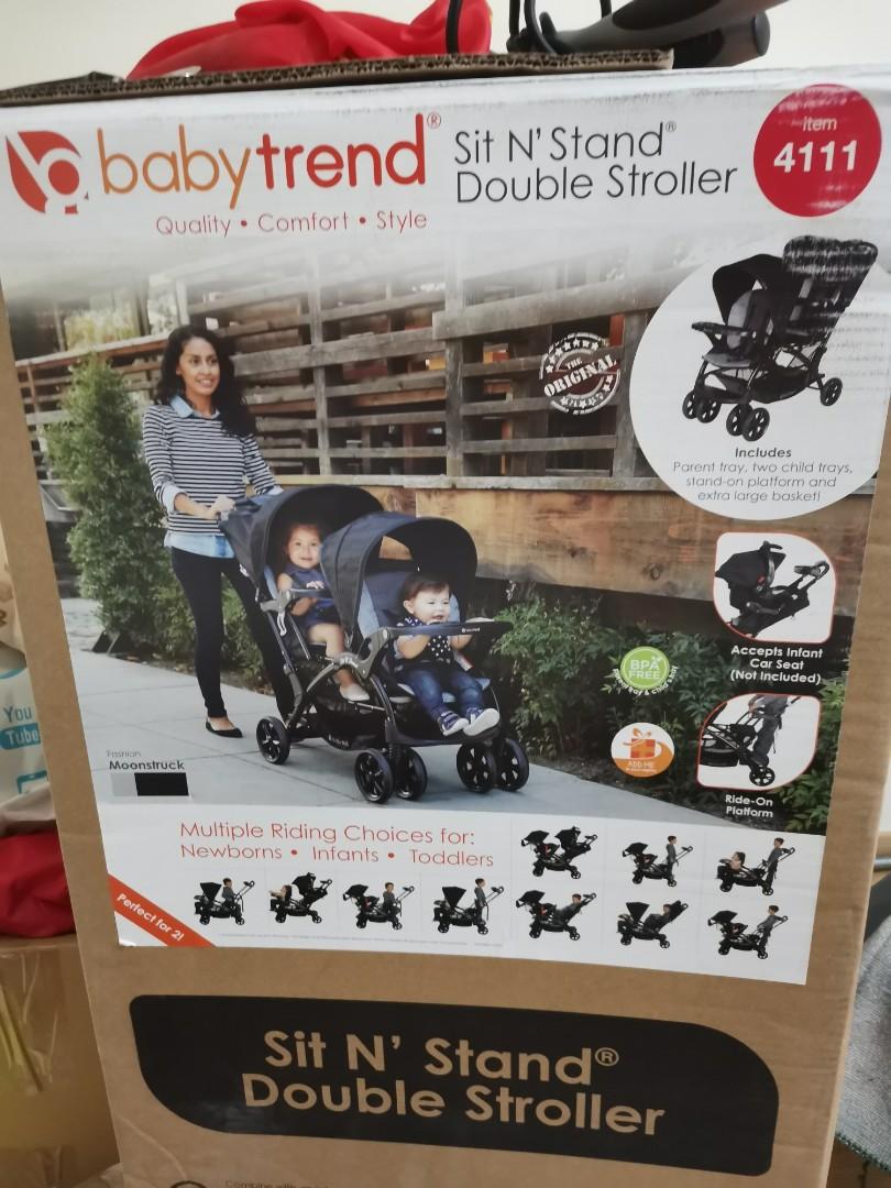 Costco double top stroller