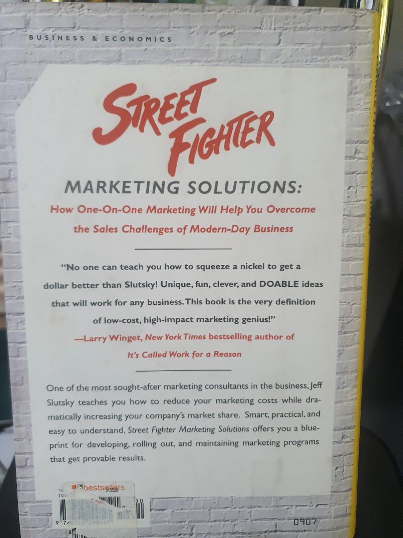 Book: Street Fighter marketing (Category: Storybooks) located in Quezon City. Submitted by sfrc2021 (Listing ID 1124609785, Image 2). Description: .